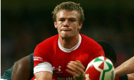 Wales' scrum-half Dwayne Peel